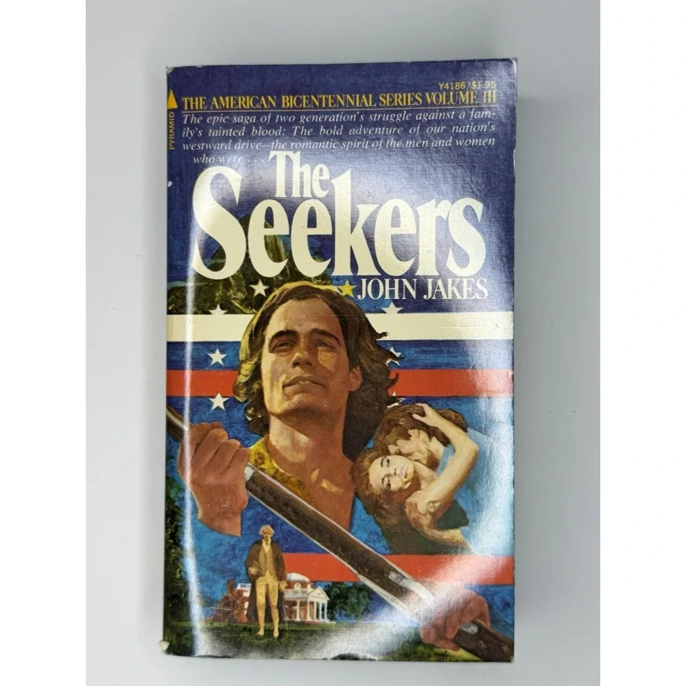 John Jakes The Seekers Paperback Pyramid Vintage American vintage Series